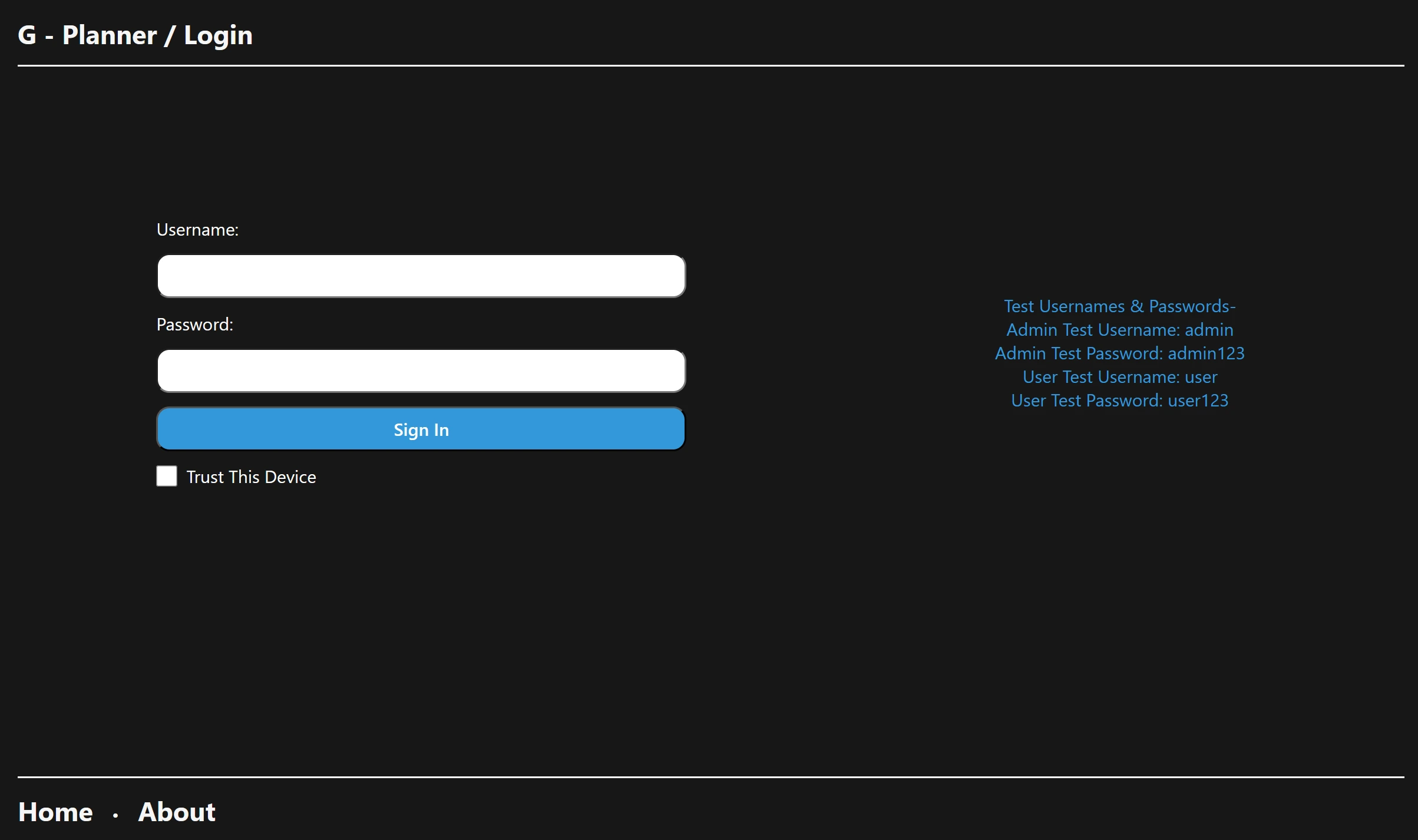 General Planner preview